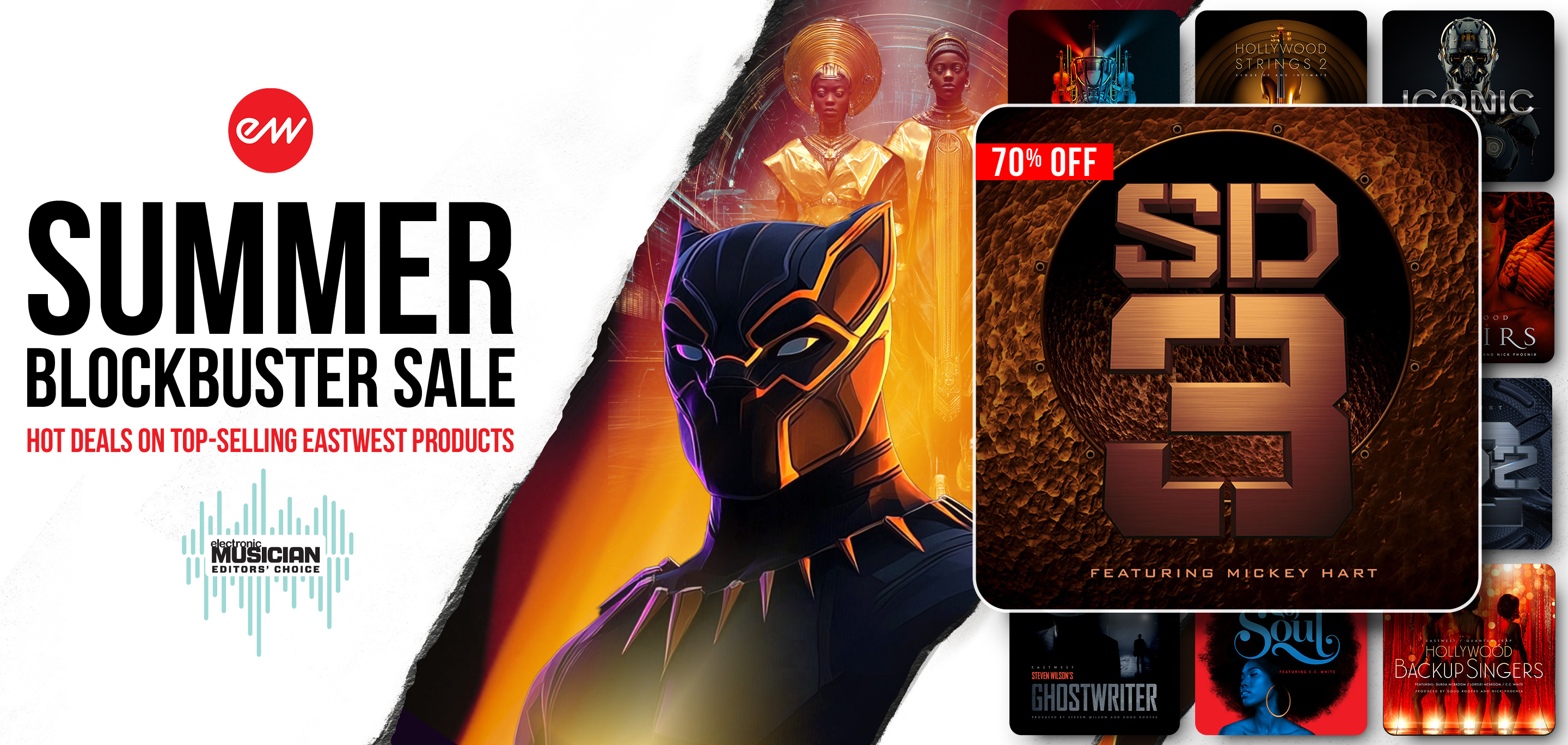 Summer Blockbuster Sale - Hot Deals on Top Selling EastWest Products